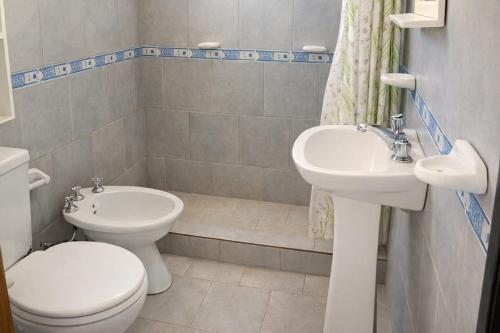 Koupelna v ubytování Complejo STC SomoS