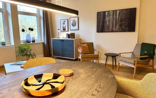 Posezení v ubytování MUNTE - Wellnesshotel am Stadtwald