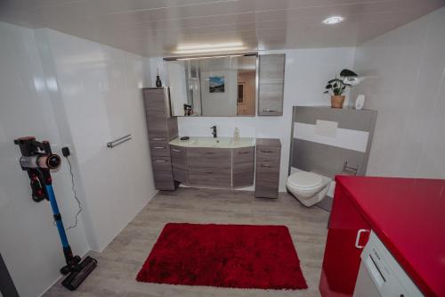 Et badeværelse på Casa Hürtgenwald 4 Z für 5Personen