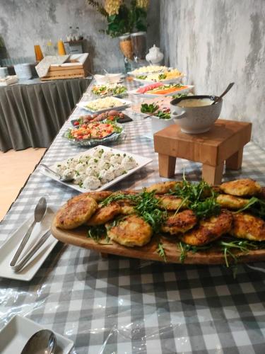 Mad på bed and breakfast-stedet eller i nærheden