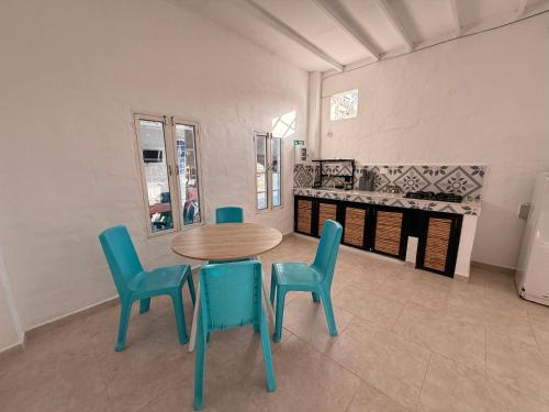 Η κουζίνα ή μικρή κουζίνα στο Cabaña Doradal MILOS