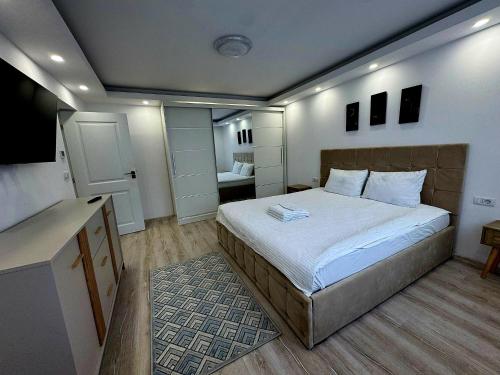 Postel nebo postele na pokoji v ubytování Cosy Vibe 3