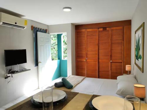 Телевізор і / або розважальний центр в Apartment & Studio 28