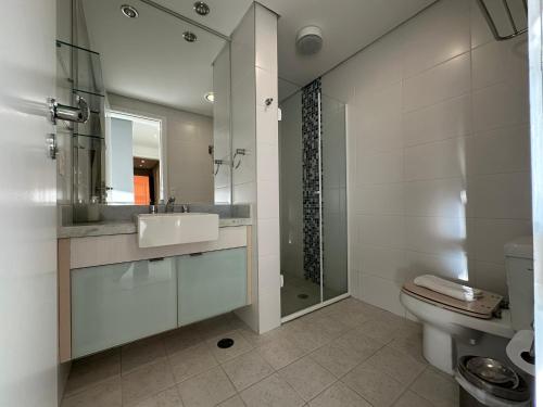 Et badeværelse på Cyclinn Riviera All Time