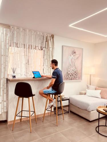 Loft Dalia Las Canteras Beach, free parking&wifi