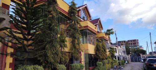 Bygningen som lejligheden ligger i