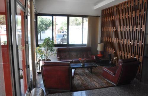 Et opholdsområde på Hotel Pucara