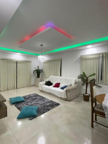 Et opholdsområde på Josa Mello's Beach House