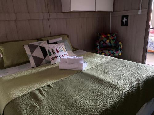 En eller flere senge i et værelse på Casarão da Vila Olinda