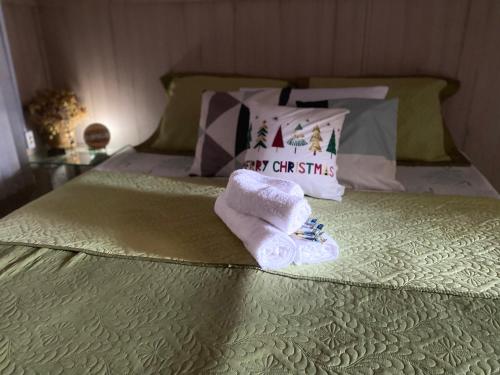 En eller flere senge i et værelse på Casarão da Vila Olinda