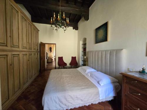 En eller flere senge i et værelse på Finestra dell'Angelo a Pienza