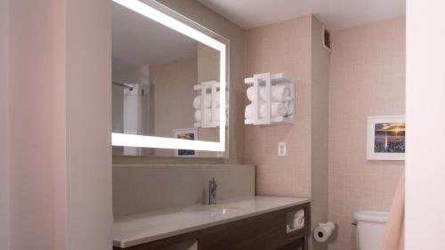 Ένα μπάνιο στο Hampton Inn and Suites Houston-Katy