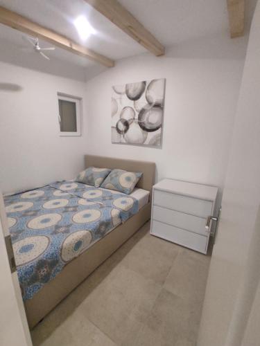 Postel nebo postele na pokoji v ubytování Oaza mira