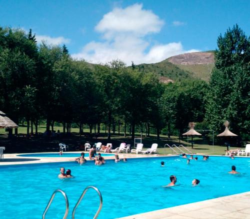 Swimmingpoolen hos eller tæt på Apart Altos de Ensueño