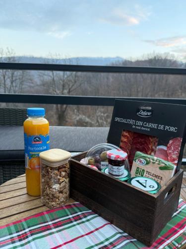 Jídlo v prázdninového domu nebo okolí