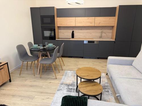 rishko apartment 113, self check in, free parking, bus station, center of the city