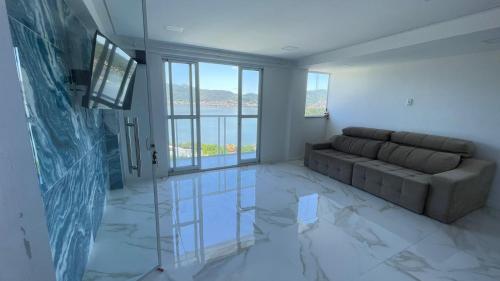 Et opholdsområde på Casa 2 quartos Mirante Piratininga