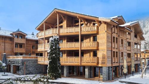 NEW | NAGANO 304 | LES GETS | Refuge design en face des pistes | Appt neuf 2 chambres - 6 personnes
