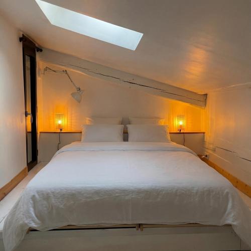 Duplex, grand balcon et sauna