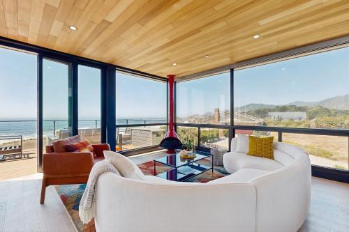 Naturlandskabet i nærheden af feriehuset