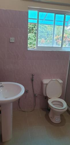 Koupelna v ubytování Lanka165J