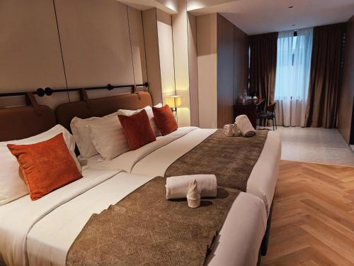 Cama o camas de una habitación en The Green Hall