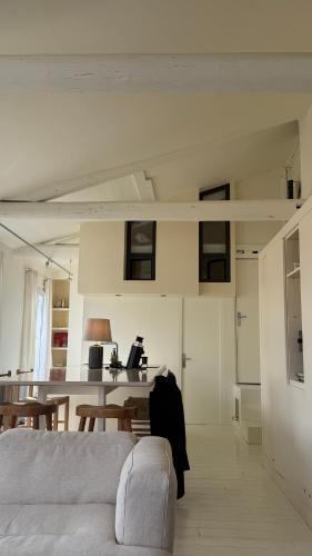 Duplex, grand balcon et sauna