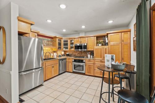 Køkken eller tekøkken på ICT Bunkhouse