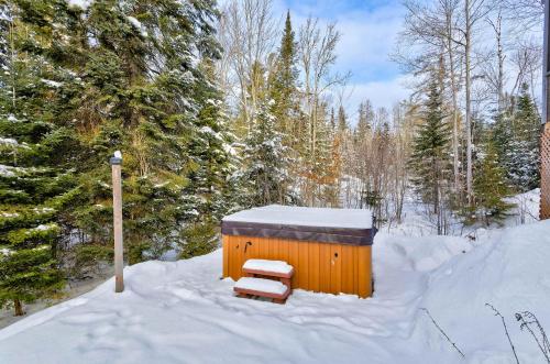 Το Spa & Lake Access - Cariboo τον χειμώνα