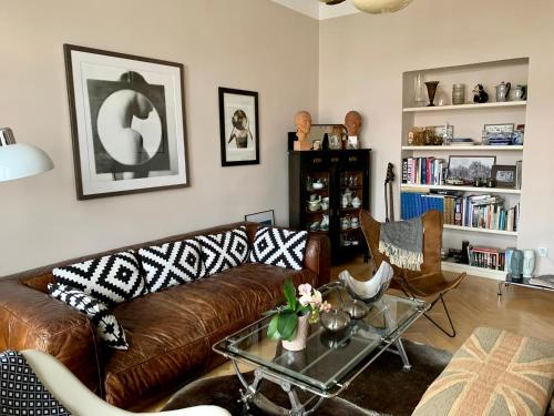 Beautiful view on the Prague castle close to the centre