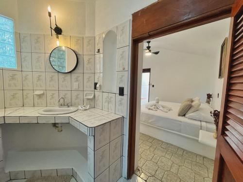 Et badeværelse på Casa Amanecer