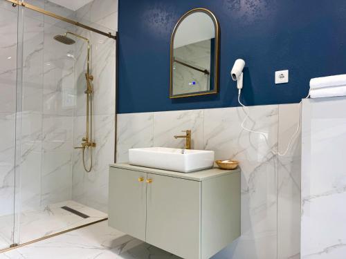 Ένα μπάνιο στο Wine Garden Hotel Comrat