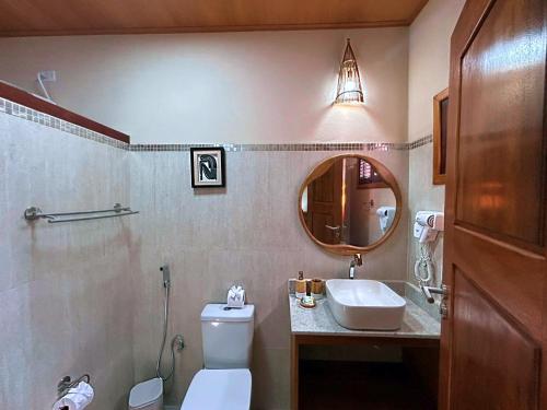 Koupelna v ubytování Pousada Jurará e Vila Jurará