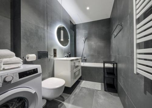 Et badeværelse på Towarowa Towers SkyLine