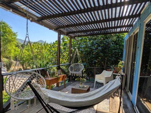 Zahrada ubytování Bungalows Higuera