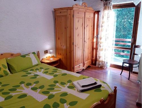 Postel nebo postele na pokoji v ubytování Im Spiss