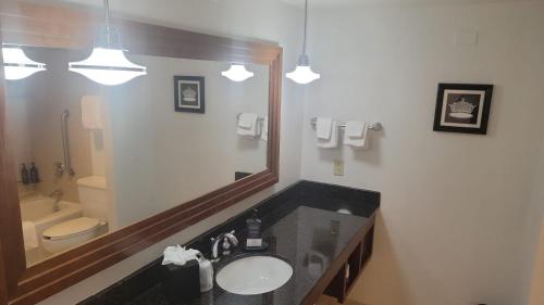 Koupelna v ubytování The Plaza Hotel Columbus at Capitol Square