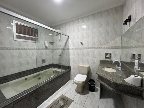 Phòng tắm tại Casa Huus