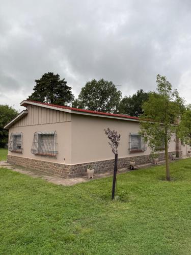 Bygningen som feriehuset ligger i