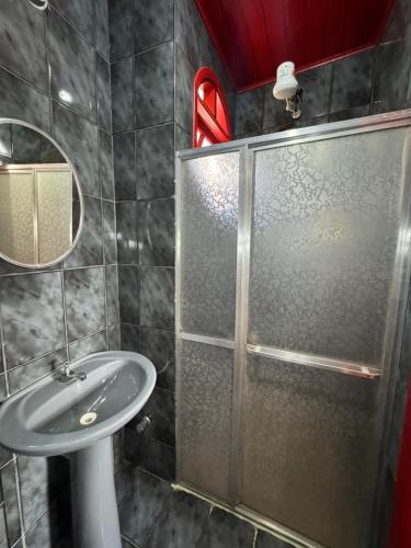 Ένα μπάνιο στο Sea Blue Suites