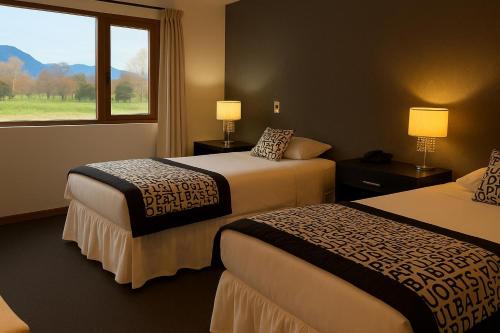 Ένα ή περισσότερα κρεβάτια σε δωμάτιο στο Martina de Goñi