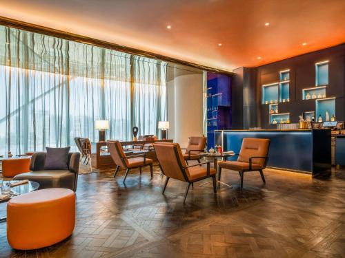 Χώρος καθιστικού στο Fairmont Doha