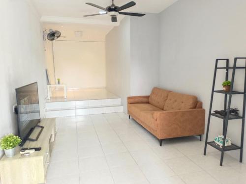 Een zitgedeelte bij Nordic Residences