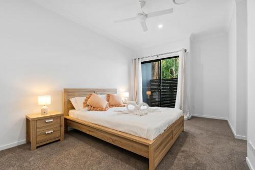 Voodi või voodid majutusasutuse Beacon Central toas