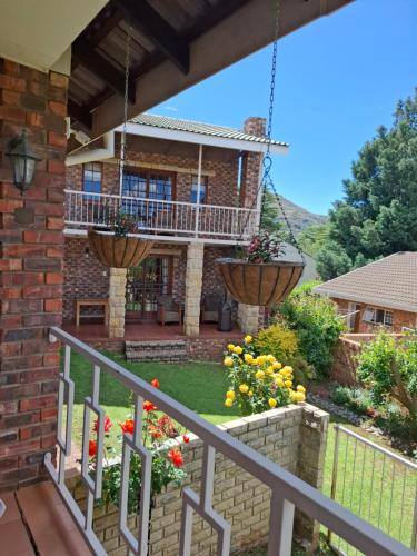 Balkón nebo terasa v ubytování Sanchen's