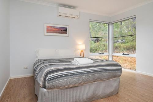 En eller flere senge i et værelse på GeoVista @ Cape Villas Dunsborough