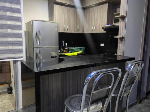 Η κουζίνα ή μικρή κουζίνα στο Quiet space near Nórdica with parking