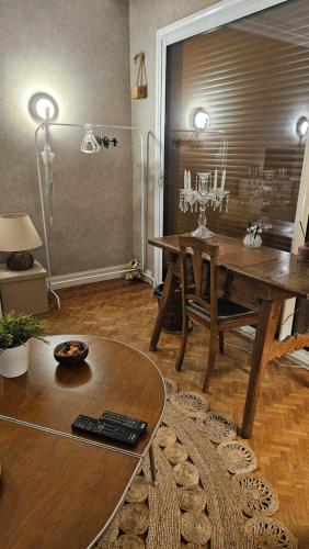 Posezení v ubytování Chambres cosy