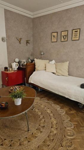 Postel nebo postele na pokoji v ubytování Chambres cosy