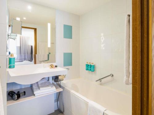 Koupelna v ubytování Hotel Novotel Brussels Off Grand Place